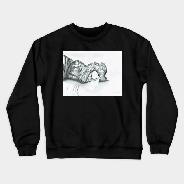 Durdle Door Crewneck Sweatshirt by samanthagarrett